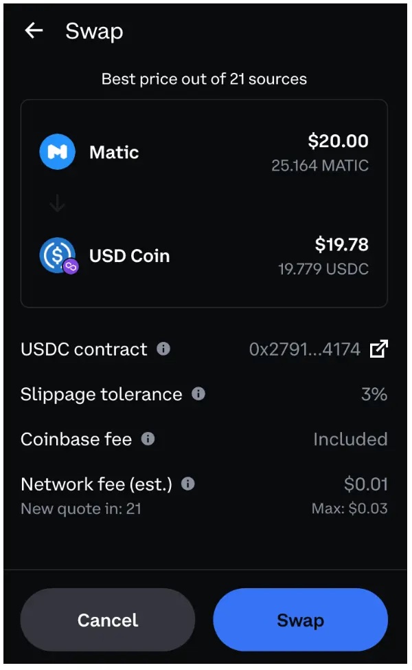 Créer un compte Coinbase Wallet