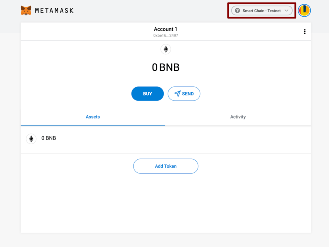 Étape 2 : Ouvrir votre portefeuille MetaMask