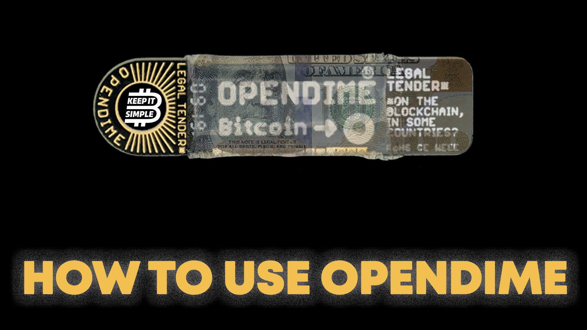 Pourquoi utiliser Opendime